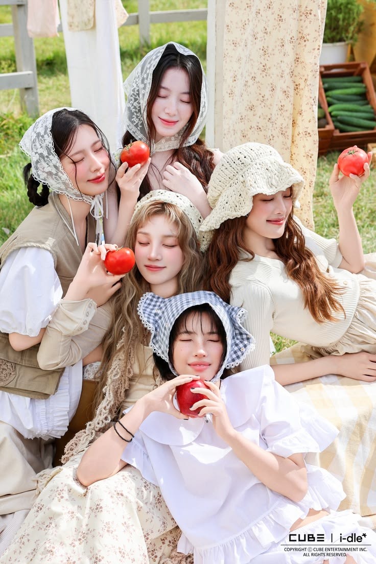 (G)I-DLE ranked #1